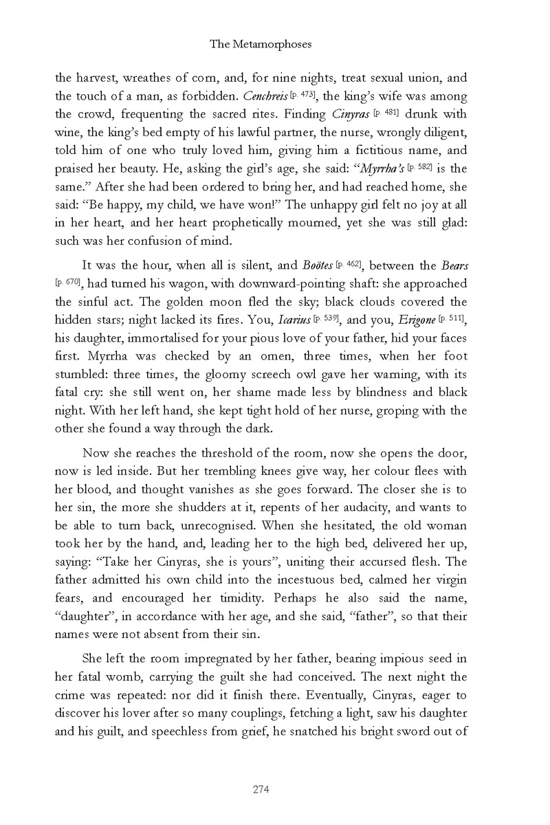 Ovid: The Metamorphoses - Page 274